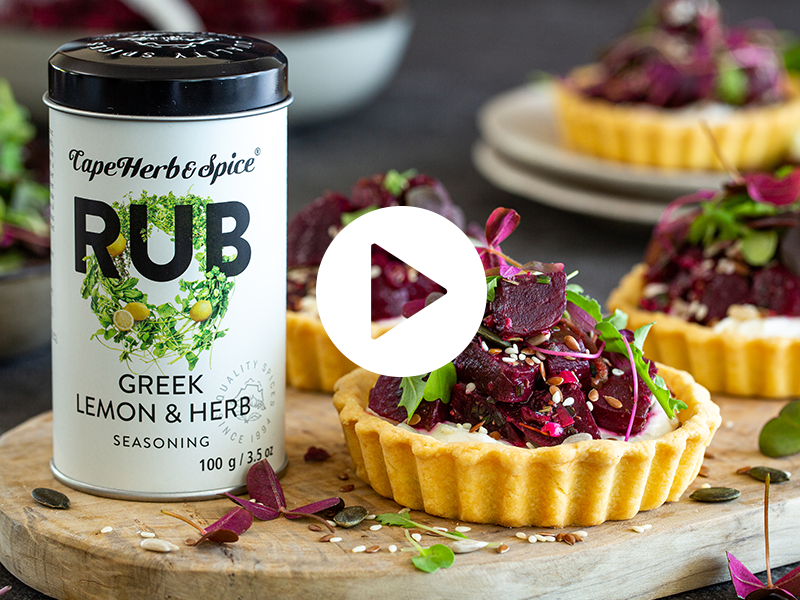 BEETROOT SALAD TARTLETS