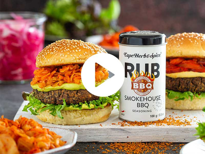 ULTIMATE VEGAN BLACK BEAN BURGER