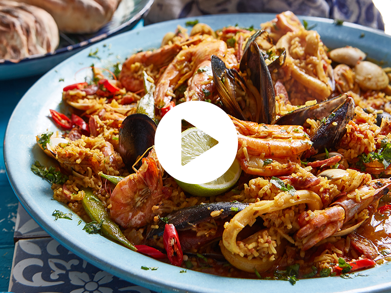 SEAFOOD POT & ROOSTERKOEK