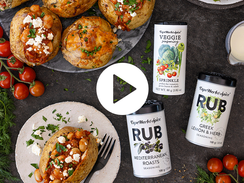 BAKED POTATO - 3 WAYS