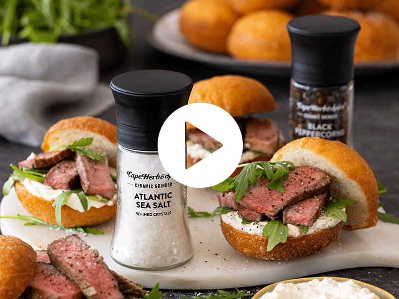 VETKOEK STEAK SLIDERS