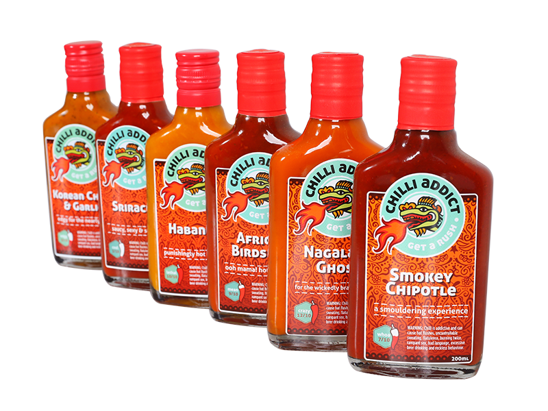 CHILLI ADDICT SAUCE RANGE
