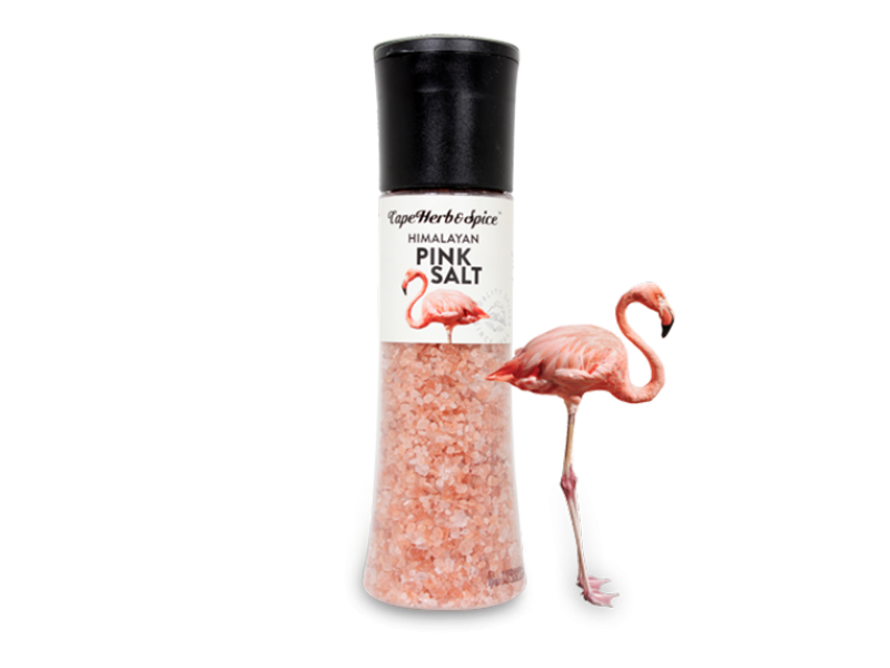TALL PINK HIMALAYAN SALT GRINDER