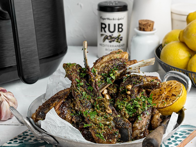 CAPE HERB & INSTANT POT - MEDITERRANEAN LAMB RIBS