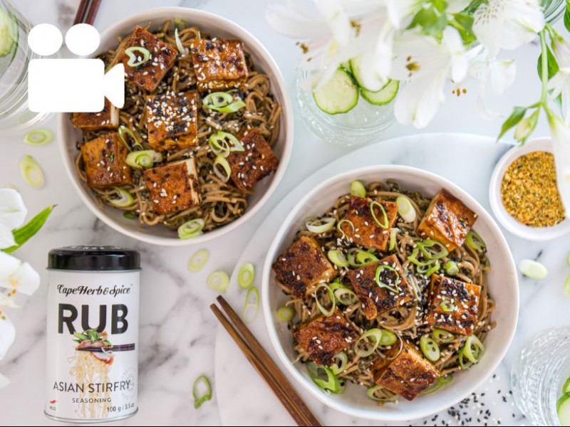 CRISPY TOFU NOODLES