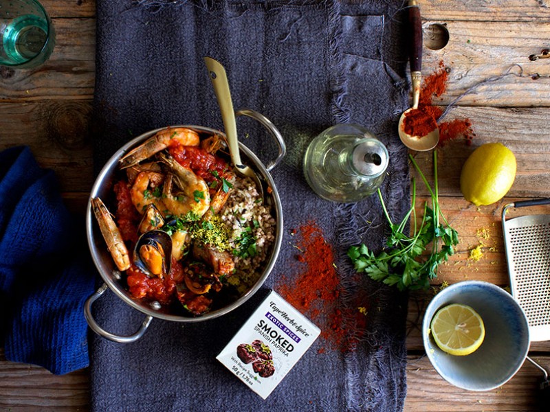 SEAFOOD STEW WITH ANCIENT GRAIN MEDLEY & GREMOLATA2