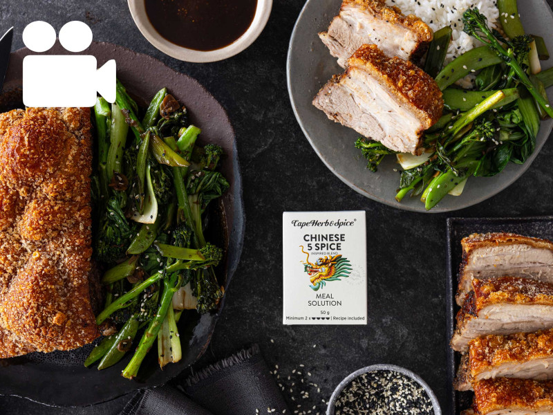 5 SPICE AIR FRYER PORK BELLY