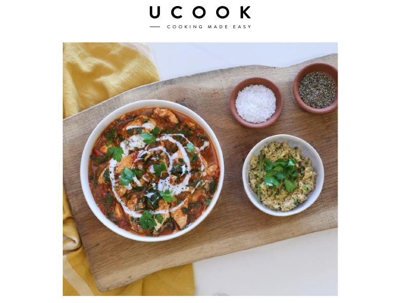 QUICK CHICKEN & TOMATO CURRY