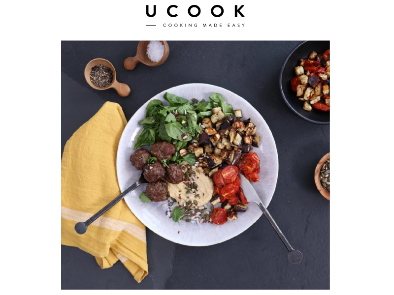 LAMB MEATBALL GRAZING PLATE