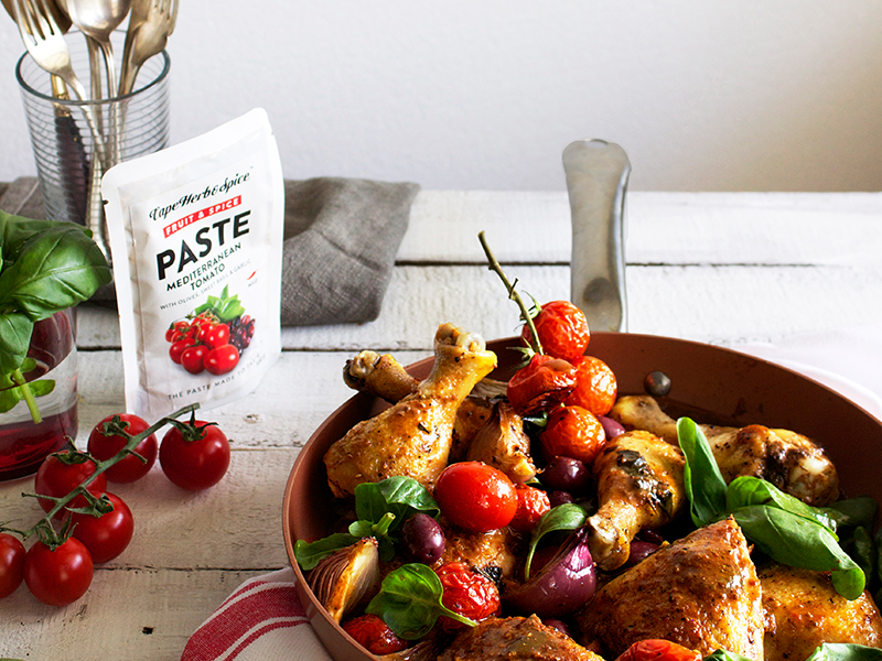 MEDITERRANEAN CHICKEN CASSEROLE