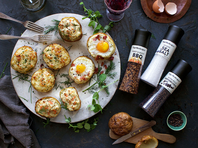 STUFFED POTATOES - 3 WAYS