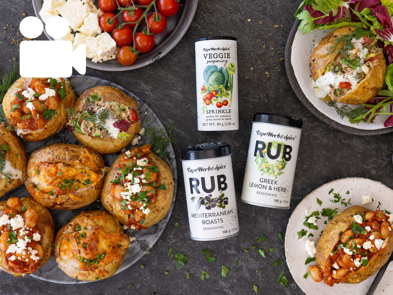 BAKED POTATO - 3 WAYS