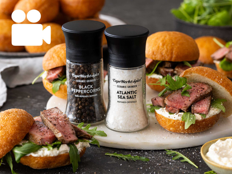 VETKOEK STEAK SLIDERS