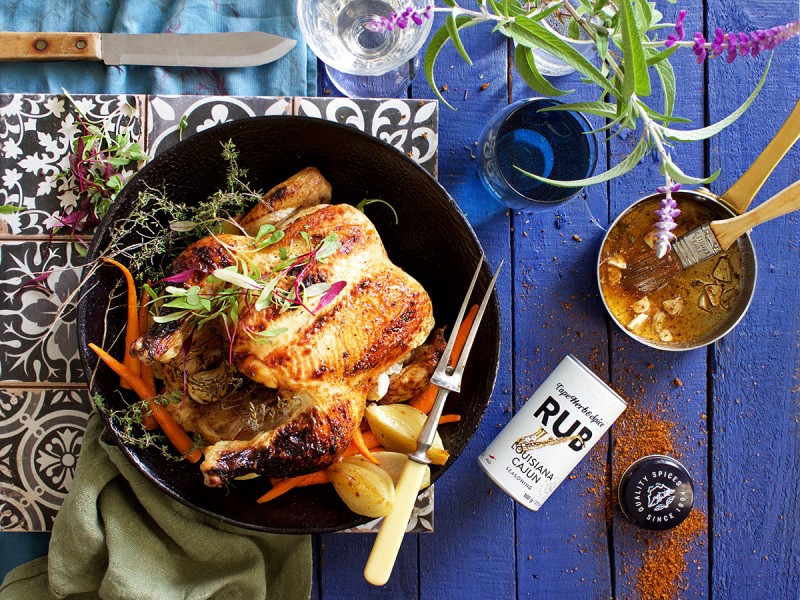 HOT HONEY ROAST CHICKEN