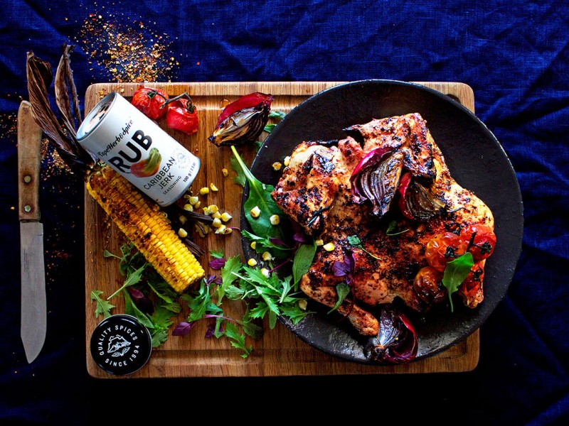 SWEET 'N SOUR CARIBBEAN JERK CHICKEN FLATTIE2