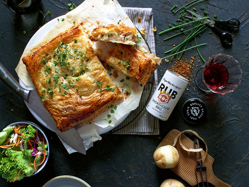 BACON AND POTATO PIE 