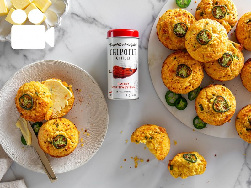 JALAPE&Ntilde;O POPPER MUFFINS