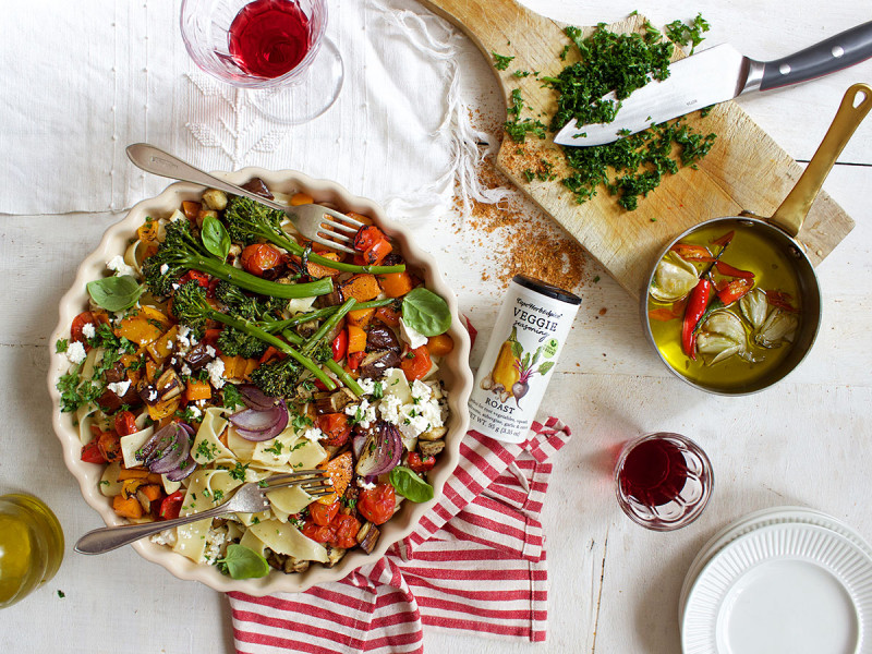 ROAST VEGETABLE FETTUCCINE